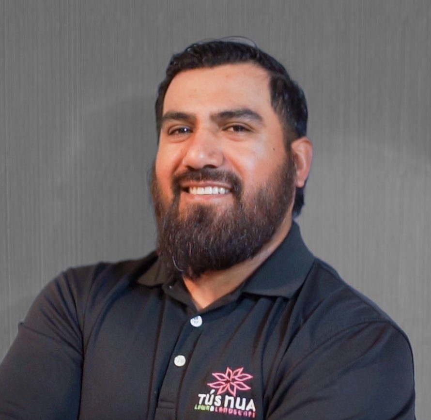 A headshot image of Juan Hernandez, an employee of Tus Nua Lawn and Landscape